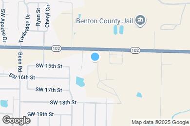 Map image of the property - 102 West Crossing Apartments