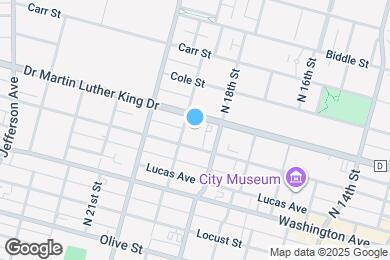 Map image of the property - Franklin School Apartments