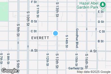 Map image of the property - 1225 S 13th St