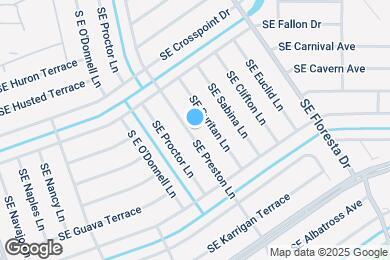 Map image of the property - 1147 SE Preston Ln