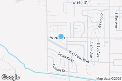 Map image of the property - 1217 W 20th St