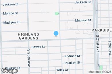 Map image of the property - 2419 Washington St
