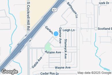 Map image of the property - 1007 Lamar Ave