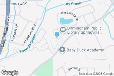 Map image of the property - 1116 Springville Ln