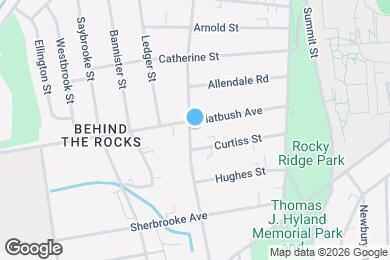 Map image of the property - 284 Hillside Ave