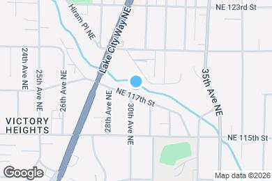 Map image of the property - 3008 NE 117th St