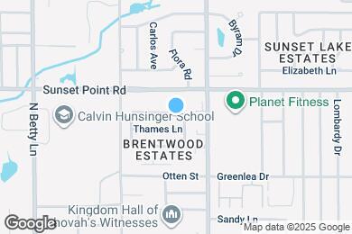 Map image of the property - 1449 Spring Ln