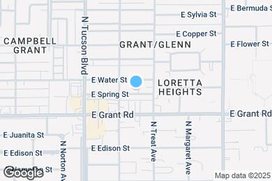 Map image of the property - 2703 E Spring St