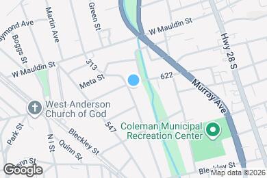 Map image of the property - 1314 Tribble St