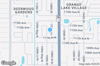 Map image of the property - 11152 108th Ln