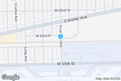 Map image of the property - 5366 S Laramie Ave