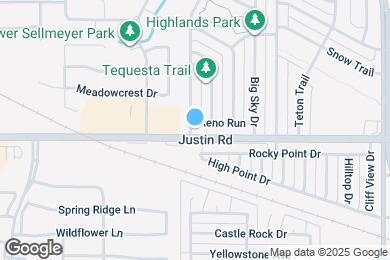 Map image of the property - 1628 Reno Run