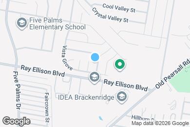 Map image of the property - 5715 Vista Point