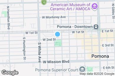 Map image of the property - 665 W 2nd St