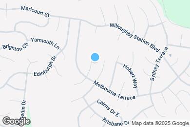 Map image of the property - 3110 N Waterford Ct