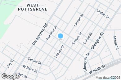 Map image of the property - 302 E Howard St