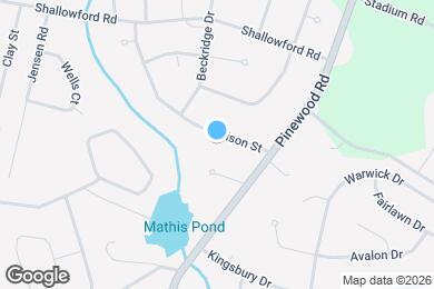 Map image of the property - 2246 Garrison St