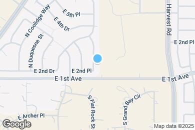 Map image of the property - 124 N Flat Rock St