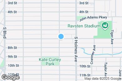 Map image of the property - 705 S Higbee Ave