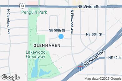 Map image of the property - 4411 NE 49th Terrace
