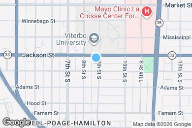 Map image of the property - 1020 9th St S