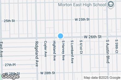 Map image of the property - 6238 26th St