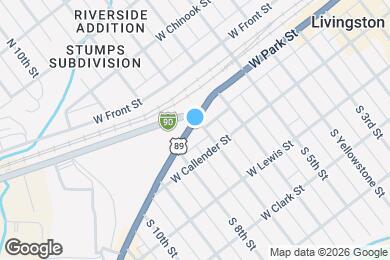 Map image of the property - 119 N 7th St