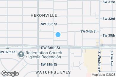 Map image of the property - 1129 SW 35th St