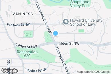 Map image of the property - 4025 Connecticut Ave NW