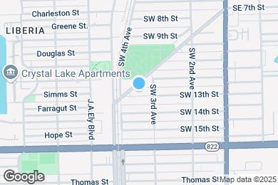 Map image of the property - 330 SW 13th St