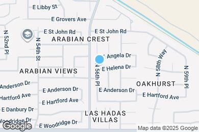 Map image of the property - 5614 E Helena Dr
