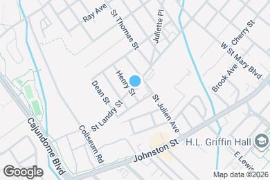 Map image of the property - 913 St Landry St