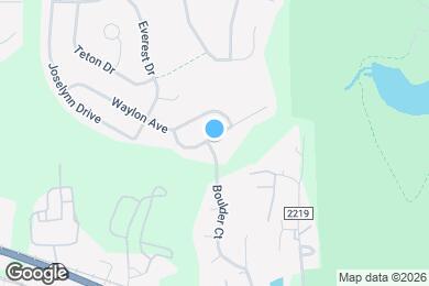 Map image of the property - 1700 Allegheny Dr