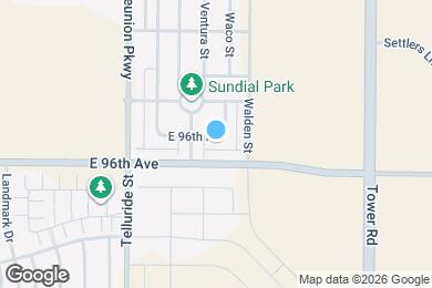 Map image of the property - 18100 E 96th Pl