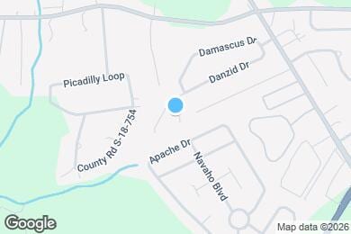 Map image of the property - 205 Alydar Ct