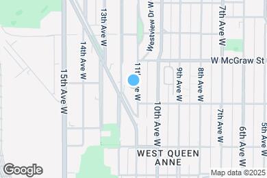 Map image of the property - 2119 11th Ave W