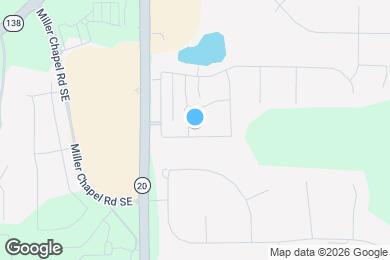 Map image of the property - 1401 Aramore Dr SE