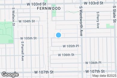 Map image of the property - 321 W 105th St