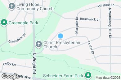 Map image of the property - 3733 Bryn Mawr Dr