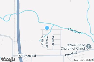 Map image of the property - 15355 Northwood Hills Dr