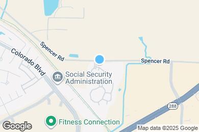 Map image of the property - Waterford at Spencer Oaks - New
