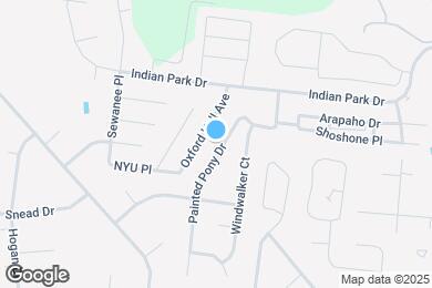 Map image of the property - 2728 Painted Pony Dr