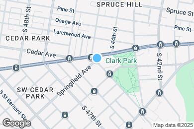 Map image of the property - 4500 Springfield Ave