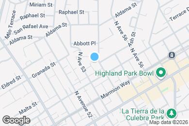 Map image of the property - 400 N Ave 54