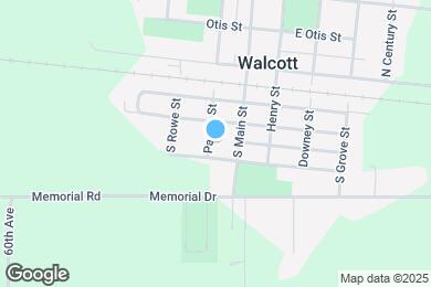 Map image of the property - Walcott Manor Apartments