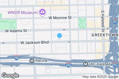 Map image of the property - 1020 W Jackson Blvd