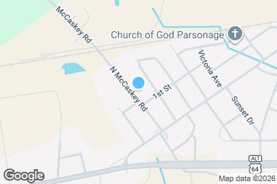 Map image of the property - 206 N McCaskey Rd