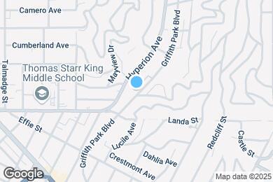 Map image of the property - 1903 Griffith Park Blvd