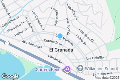 Map image of the property - 157 Ave Portola