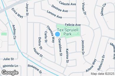 Map image of the property - 687 Geraldine St
